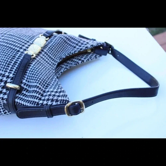 Talbots houndstooth hobo bag - Picture 3 of 8